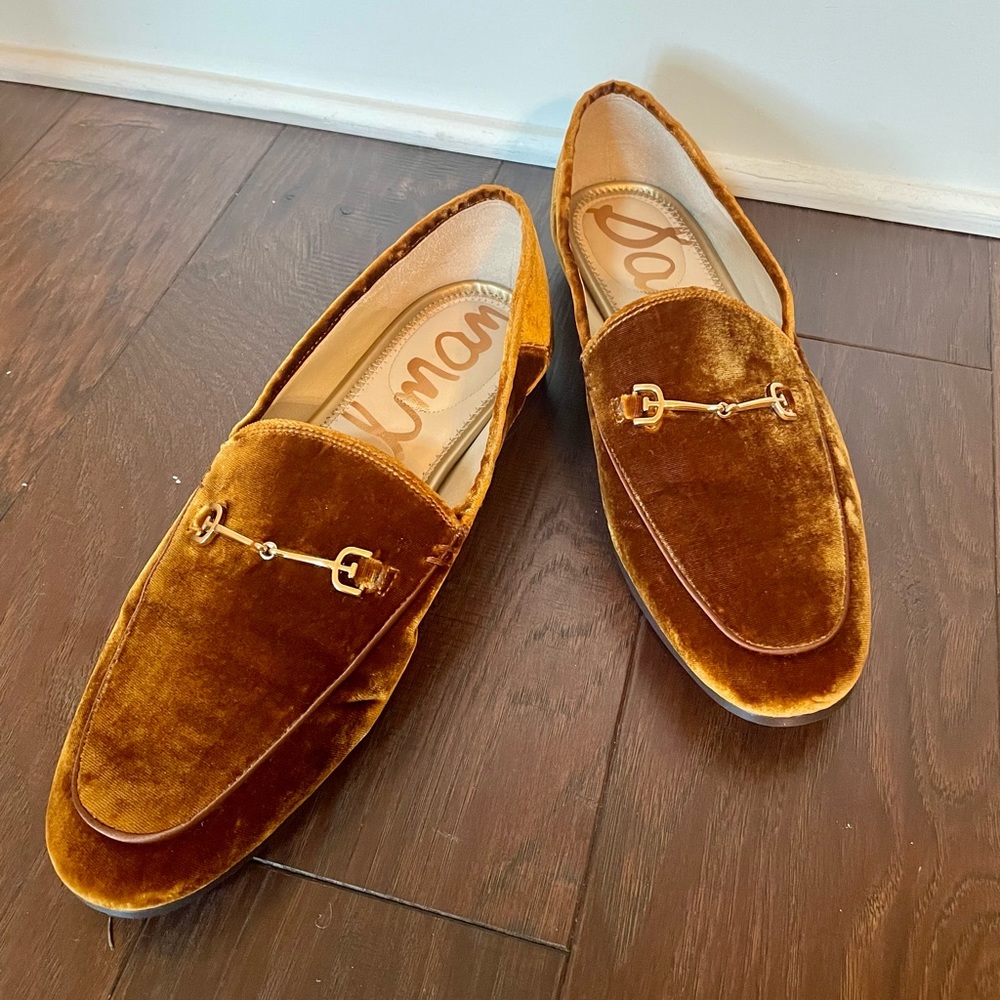 Sam Edelman Loraine Loafer Cocoa Bronze Sz 10W in EUC